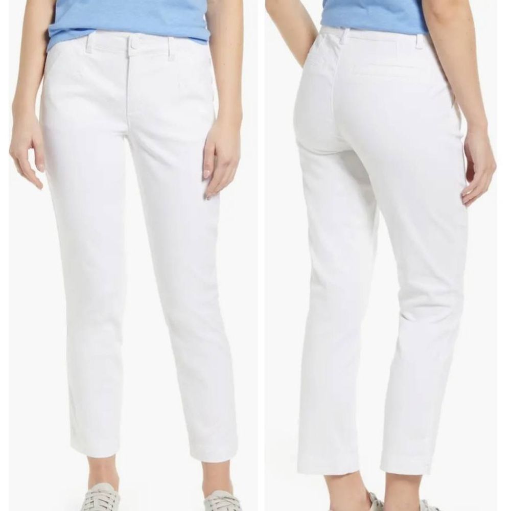 Caslon Stretch Cotton Chino Pants